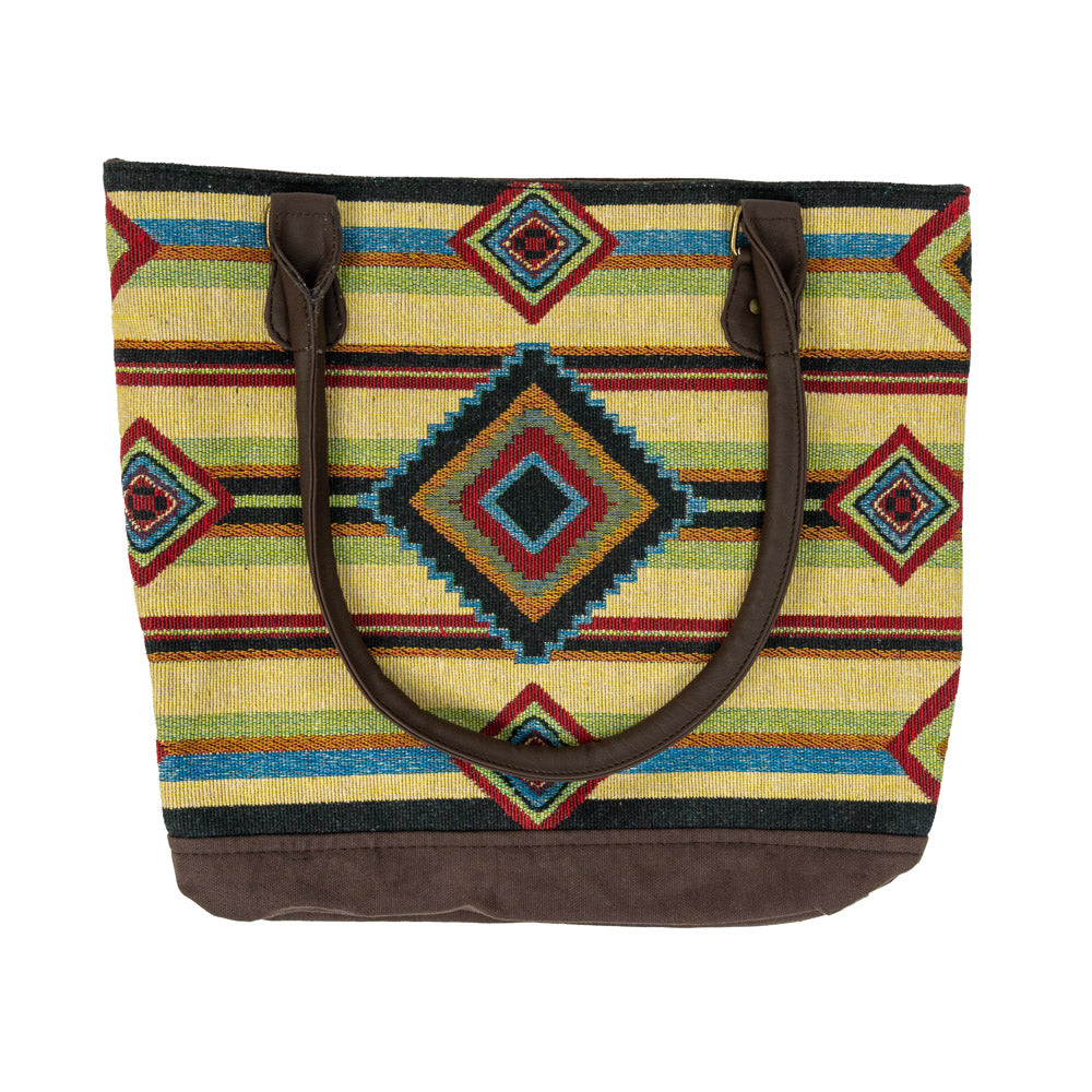 The Chief Blanket Shoulder Bag by Kinara Fine Weavings brings you a stylish and earthy bag that will totally get you some compliments!