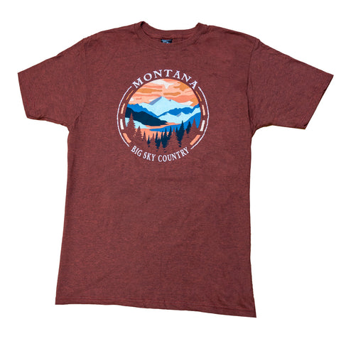 The Chili Perfect Circle Mountain Shirt by Prairie Mountain is a great Montana shirt for anyone! 