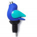 Cobolt and Aqua Chirpy Top Wine Pourer by GurglePot, Inc. 