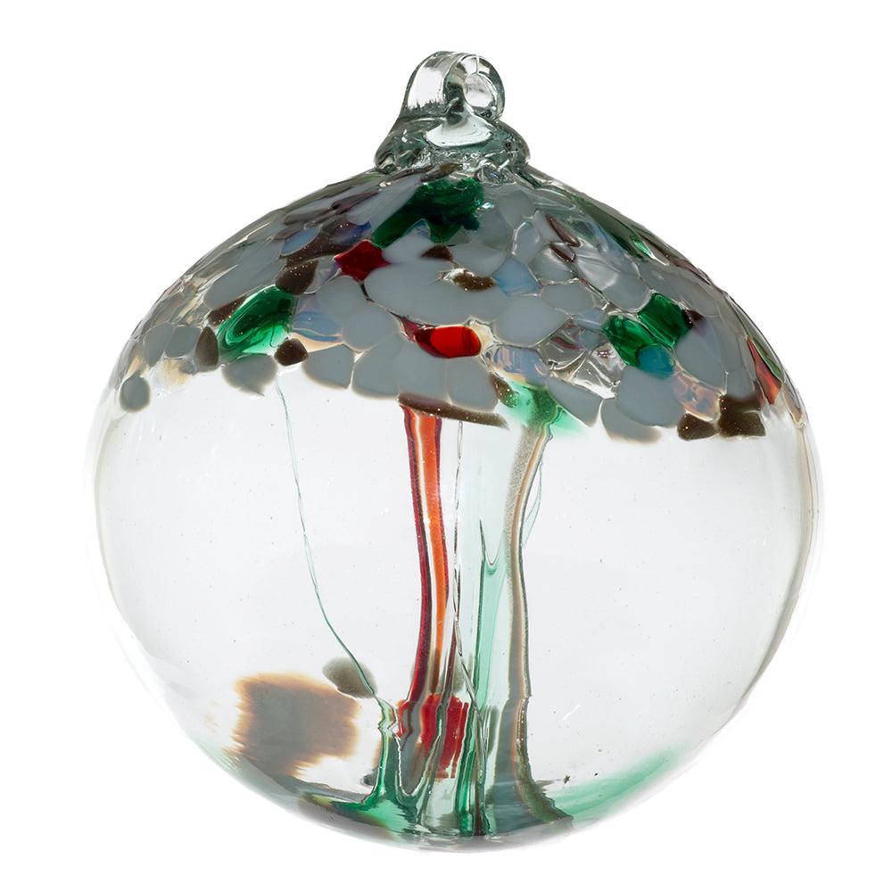  The Christmas Tree of Enchantment Ball by Kitras Art Glass is a great sentimental gift because of the meaning that it holds!