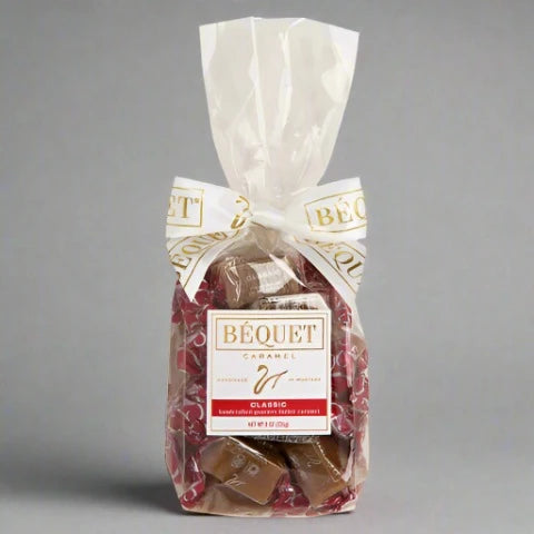 Caramels Gift Bag - 8 oz by Bequet Confections (4 Flavors)