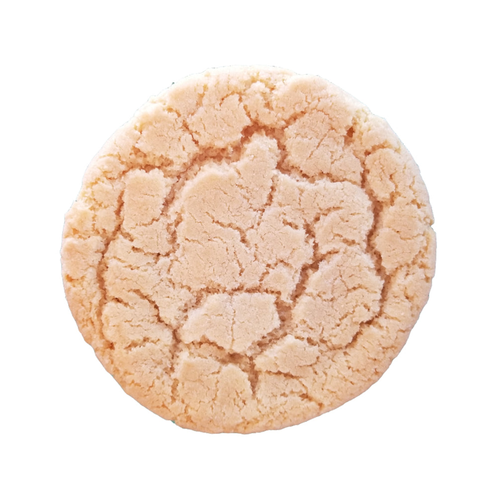 A delicious classic. The Classic Sugar Cookie by Uncle Dan's Cookies whisks your tastebuds away to your childhood back when your mother made homemade cookies. Distinct flavors of savory vanilla and buttery goodness, and edges baked to a delectable crunchy golden brown.