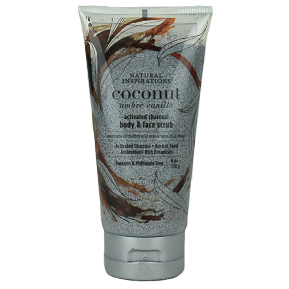 Coconut Ambre Vanille Exfoliating Body Scrub by Natural Inspirations