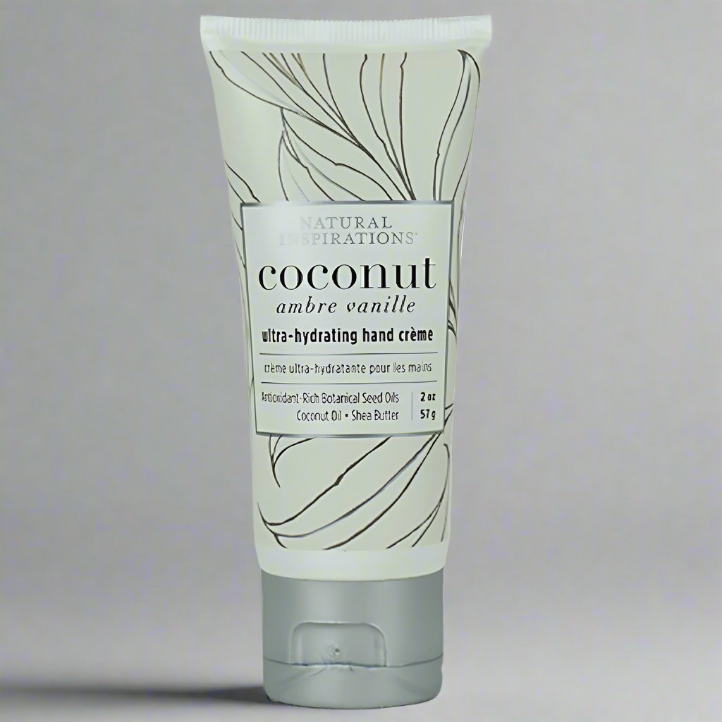 Coconut Ambre Vanille Pocket Ultra-Hydrating Hand Creme by Natural Inspirations