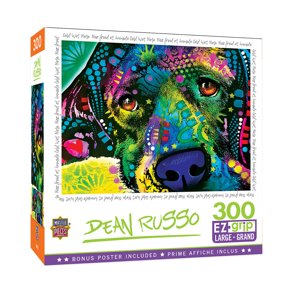 Cold Wet Nose Dean Russo 300 Piece Puzzle by Masterpieces Puzzle Company