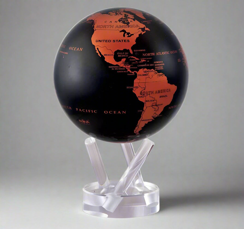 Copper Black Earth MOVA Globe