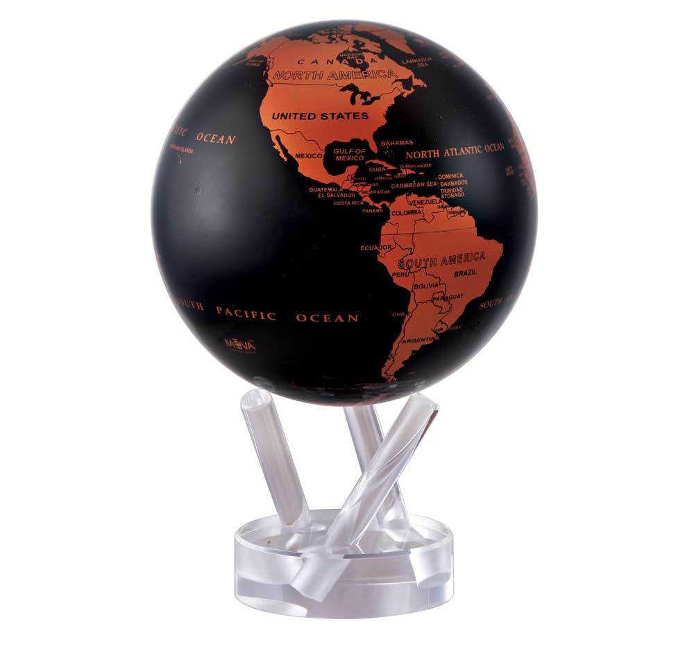 Copper Black Earth MOVA Globe