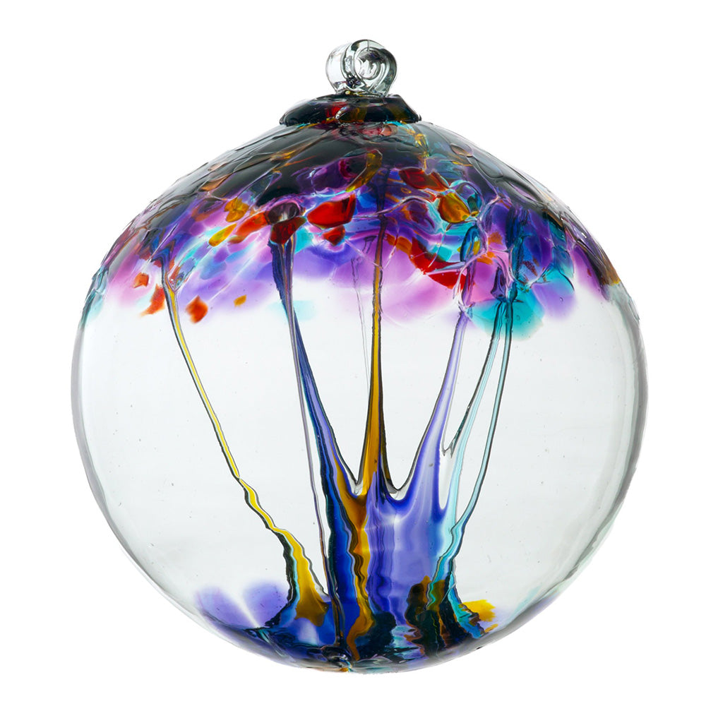 Creativity Tree of Enchantment Ball by Kitras Art Glass