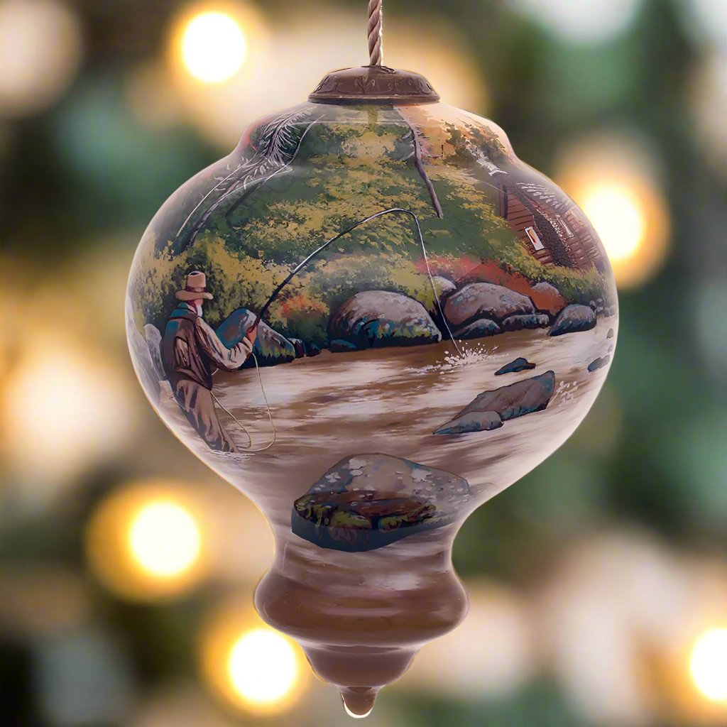 Dallen Lambson Catching a Moment Christmas Ornament by Inner Beauty