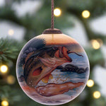 The Dallen Lambson Strike Force Ornament by Inner Beauty features a gorgeous largemouth bass flying through the air.