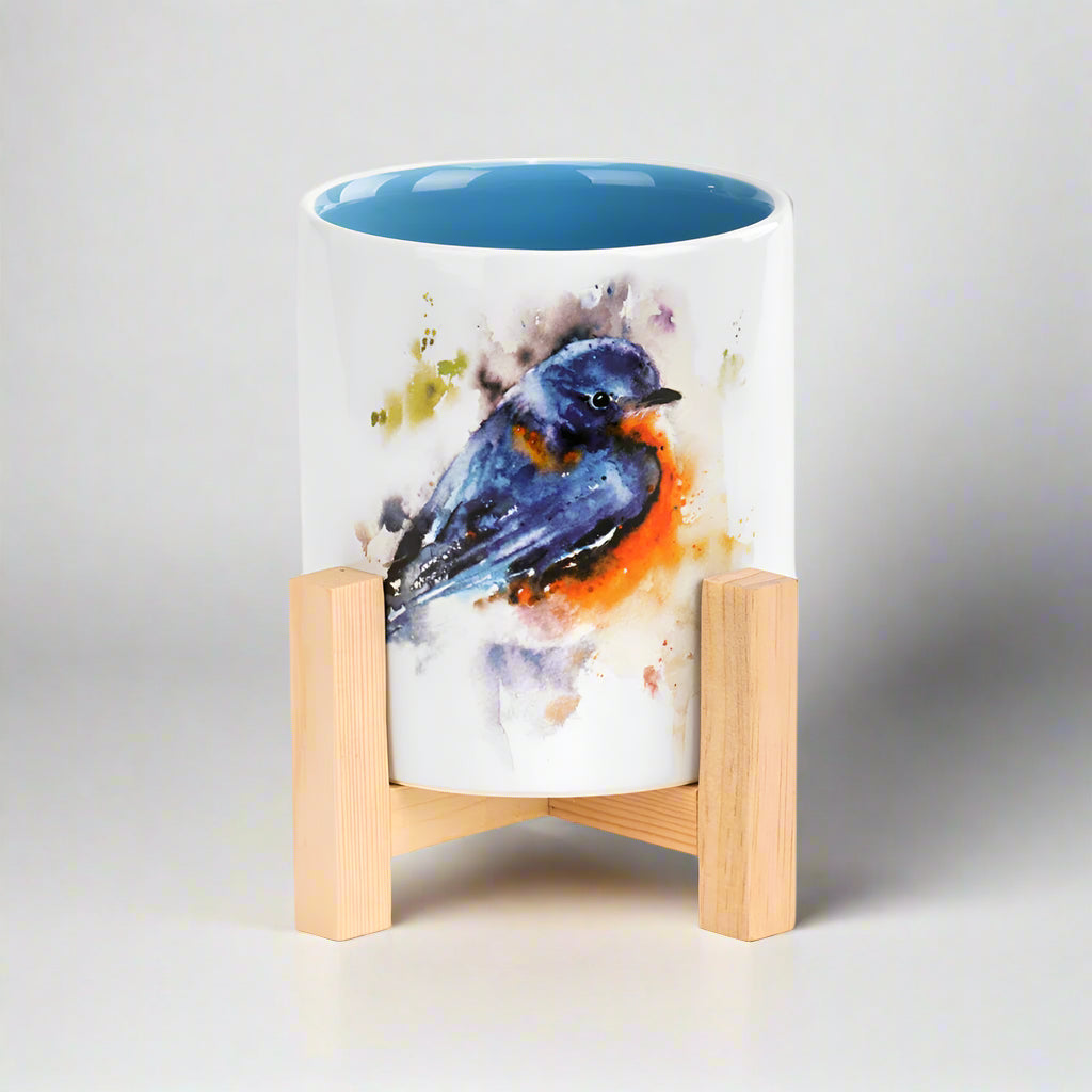 Dean Crouser Bluebird Mini Planter