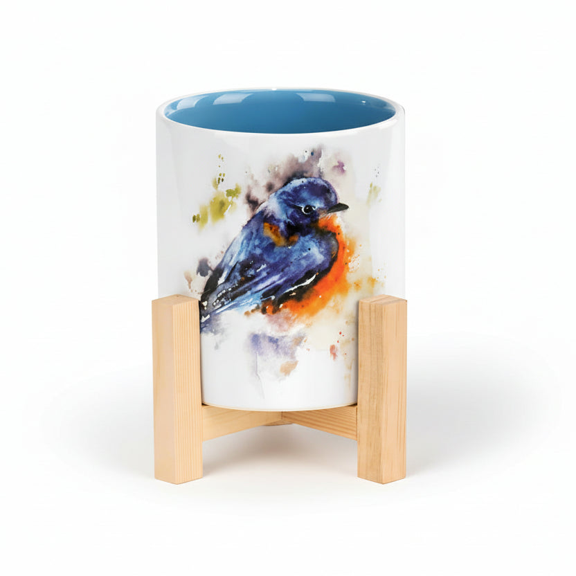 Dean Crouser Bluebird Mini Planter