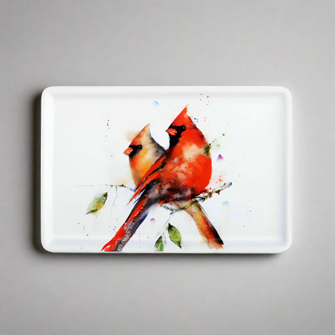 Dean Crouser Cardinal Pair Tray