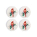 Dean Crouser Cardinal & Holly Coaster Set