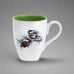 Dean Crouser Chickadee and Pinecone Holiday Mug