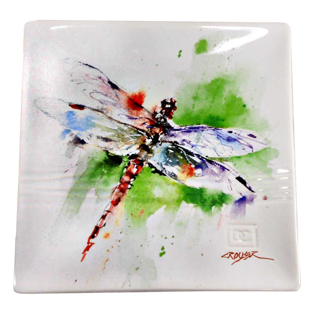 Dean Crouser’s Watercolor Magnets Dragonfly Blue