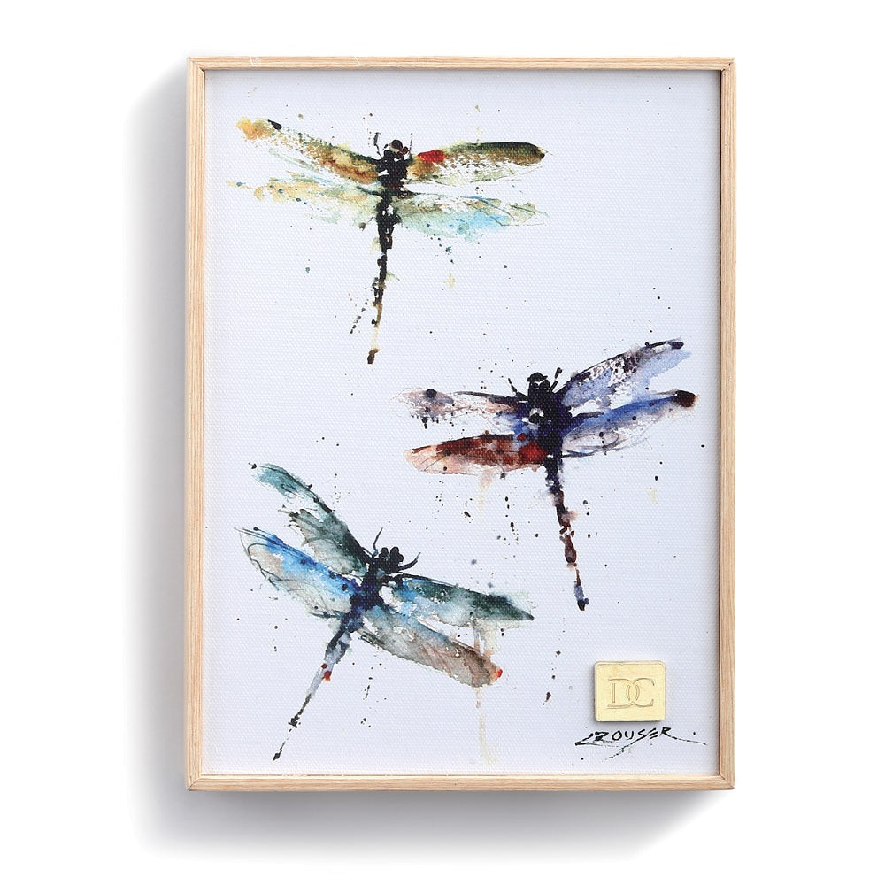 Dean Crouser’s Watercolor Magnets Dragonfly Blue