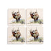 Dean Crouser Elk Set of 4 Coasters