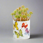 Dean Crouser Flock of Butterflies Succulent Planter