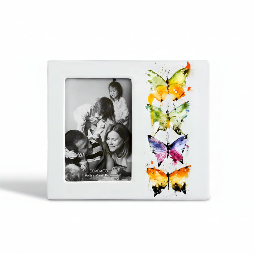 Dean Crouser Four Butterflies Ceramic Frame