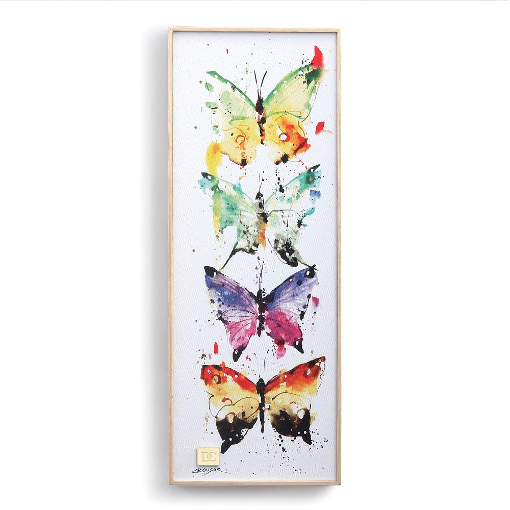 The Dean Crouser Four Butterflies Wall Art by Big Sky Carvers is a great piece of art to put in any room in the house.