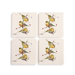 The Dean Crouser Bird Coasters by Demdaco is a wonderful way to send your coffee table to the sky!