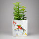 Dean Crouser Hummer and Flower Succulent Planter
