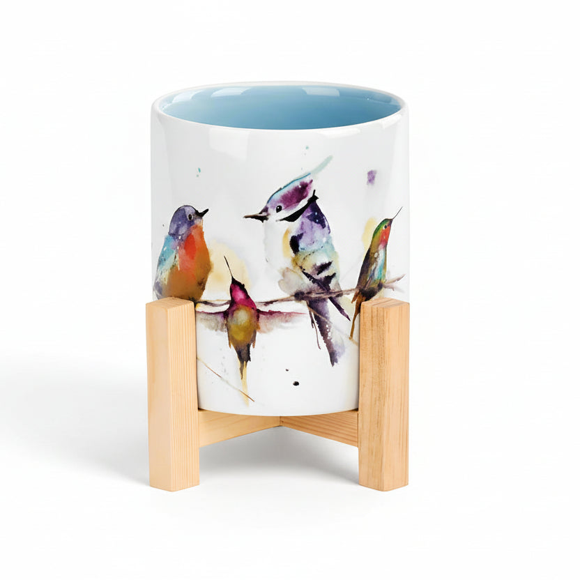 Dean Crouser Little Birds Mini Planter