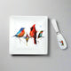Dean Crouser Little Birds Plate with Spreader Set