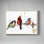 Dean Crouser Little Birds Wall Art