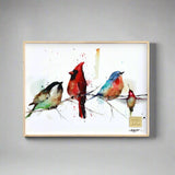 Dean Crouser Little Birds Wall Art