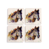 Pancho Dean Crouser Horse Coasters by Demdaco