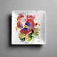Pansy Snack Plate by Dean Crouser