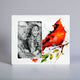 Dean Crouser Spring Cardinal Ceramic Frame