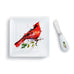 Dean Crouser Spring Cardinal Plate with Spreader Set