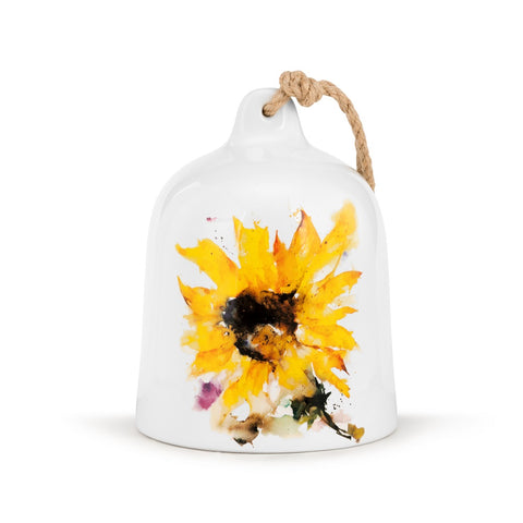 Dean Crouser Sunflower Large Bell by Demdaco