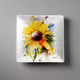 Sunflower Snack Plate by Dean Crouser