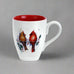 Dean Crouser Two Cardinals and Holly Holiday Mug