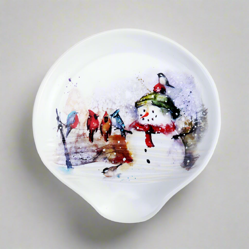 Dean Crouser Winter Friends Spoon Rest