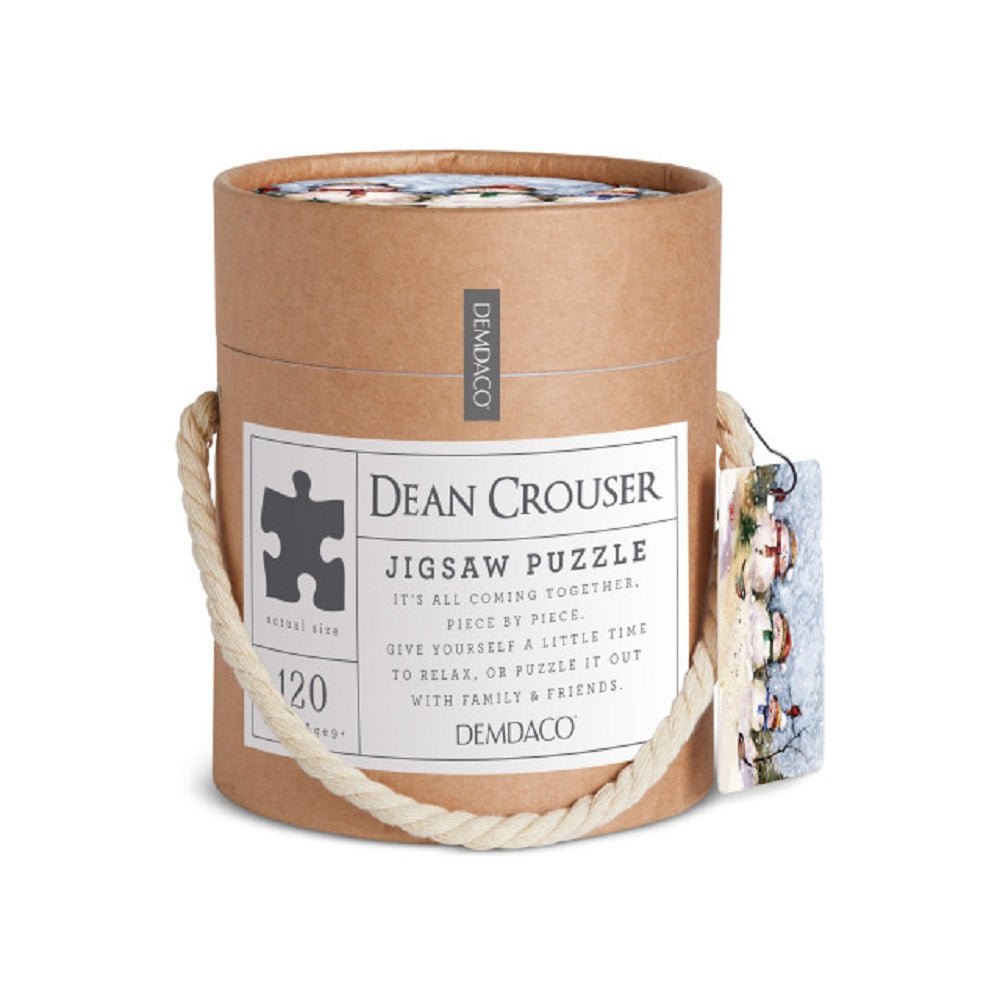 Dean Crouser Winter Gift Puzzle Container