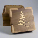 Deco Tree Inlay Wood Box
