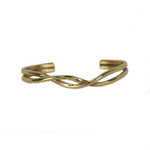 Double Helix Copper Bracelet by Sergio Lub Jewelry