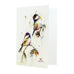 Dean Crouser Dropping in Chickadees Bird Watercolor Greeting Card