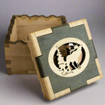 Elk In-Lay Wood Box