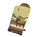 Elk Country Montana Wildlife Oven Mitts by Kinara Fine Weaving