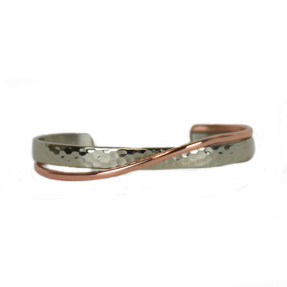 Embrace Mixed Metal Bracelet by Sergio Lub Jewelry