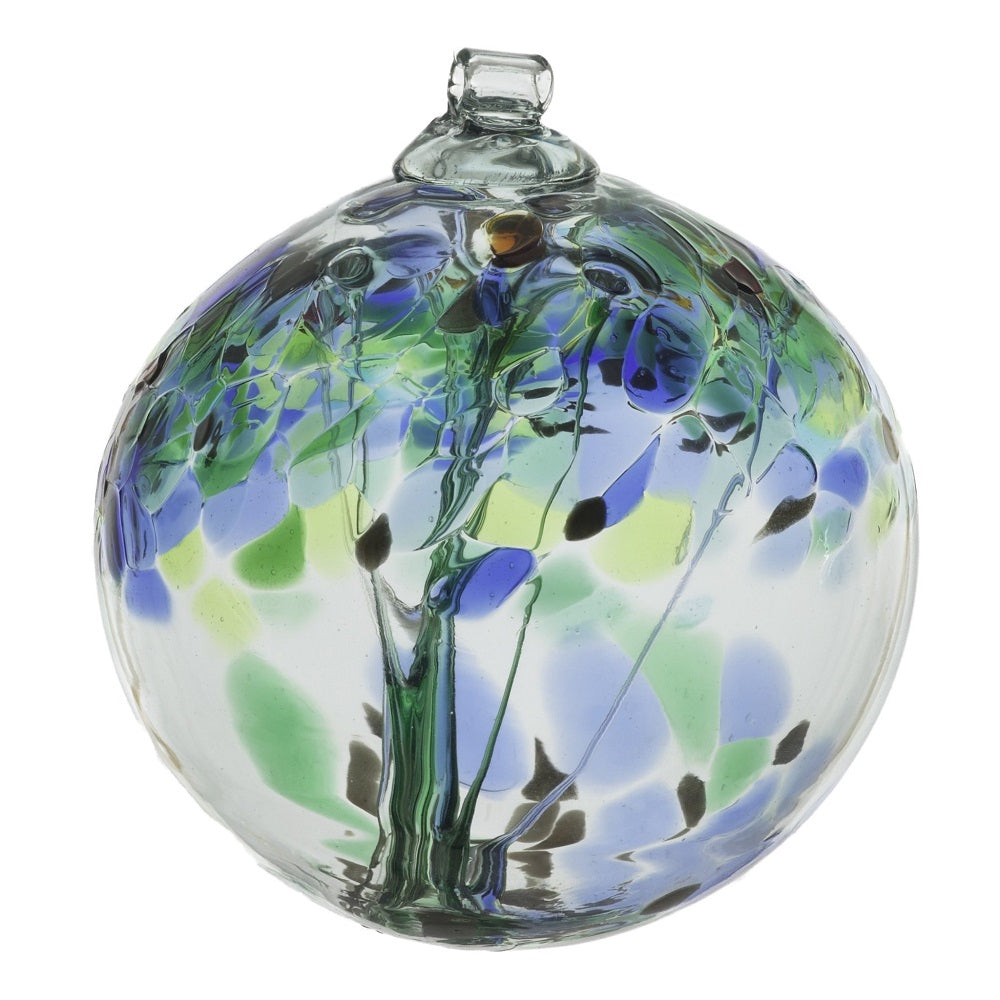 The Encouragement Tree of Enchantment Ball by Kitras Art Glass is a great sentiment to send to any loved one that could use some encouragement during a difficult time.