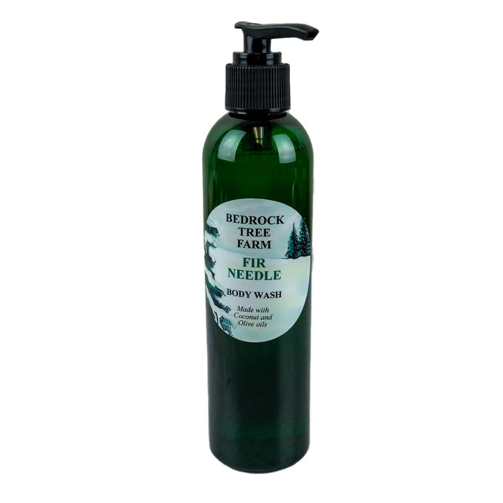 The Fir Needle Body Wash by Bedrock Tree Farm gives your body a refreshing and energizing feeling, letting the natural fir needle invigorate your skin!