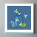 Insect Square Greeting Card by Quilling Card (9 Designs)