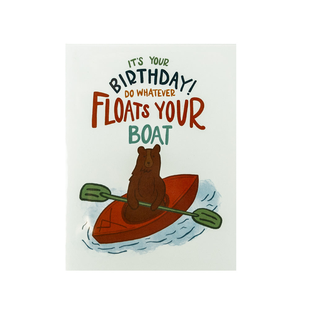 Floats Your Boat Birthday Card by KTF Designs